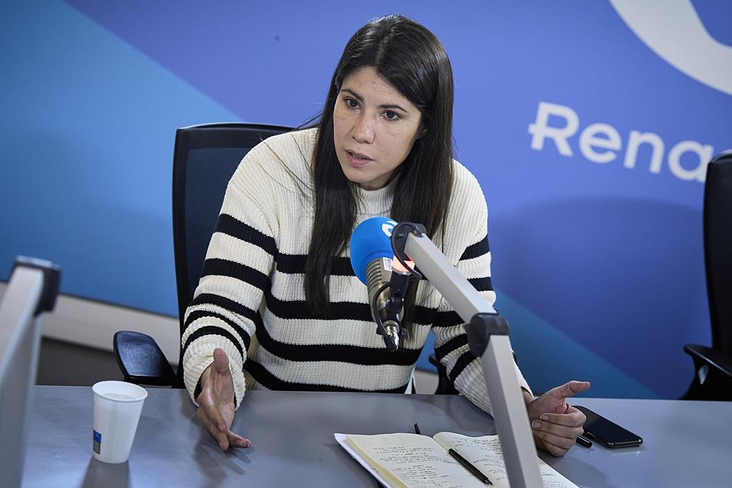 Mariana Mortágua, em entrevista ao programa "Hora da Verdade" Foto: Rui Gaudêncio/Público