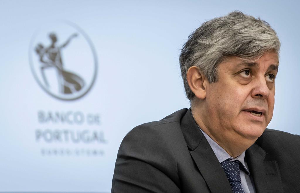 Mário Centeno, governador Banco de Portugal, lidera a instituição que mais recorre a serviços jurídicos externos. Foto: José Sena Goulão/Lusa