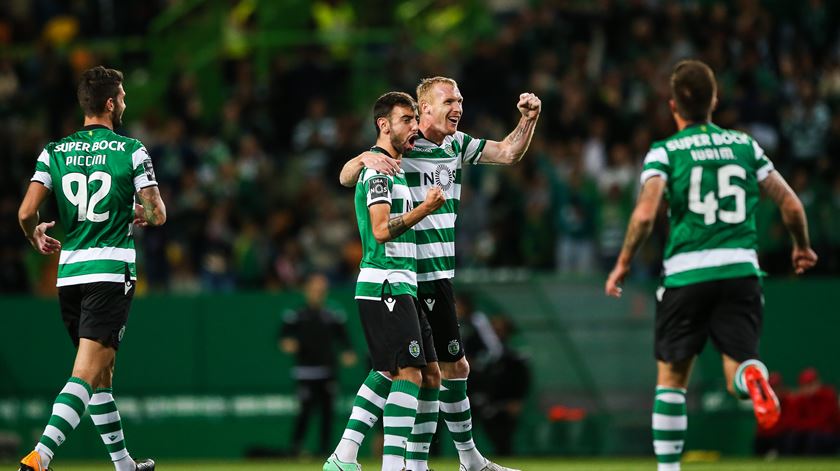 Sporting vive impressionante série de seis vitórias consecutivas. Foto: Lusa
