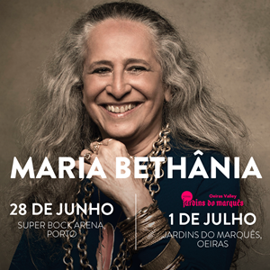 Maria Bethânia está a chegar