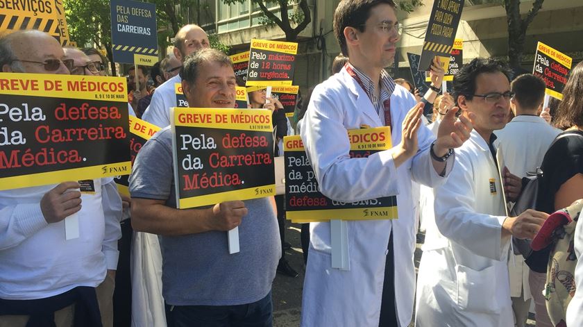Médicos ameaçam voltar à greve em junho. Foto: Ana Rodrigues/RR