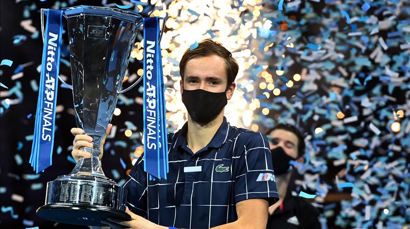 Daniil Medvedev vence ATP Finals. Foto: Andy Rain/EPA