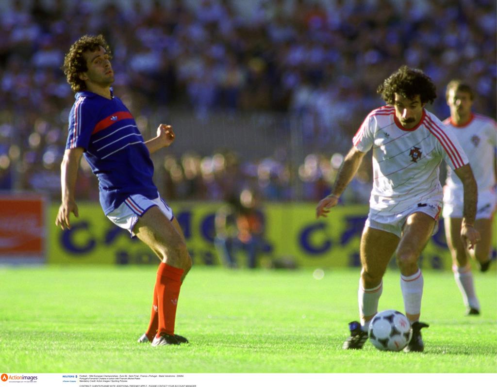 Fernando Gomes recorda, em particular, as exibições de Chalana no Euro 84 Foto: Action Images/Sporting Pictures