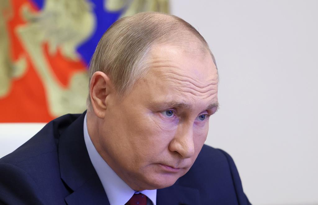 O Presidente da Rússia, Vladimir Putin. Foto: Mikhail Metzel/EPA