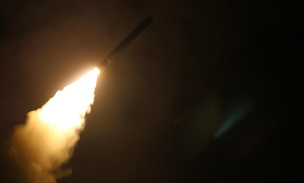 China testou um míssil supersónico em Agosto. Foto: Matthew Daniels/EPA