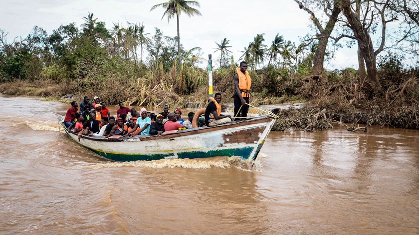 Os efeitos do ciclone Idai em Moçambique, em março de 2019. Foto: António Silva/Lusa