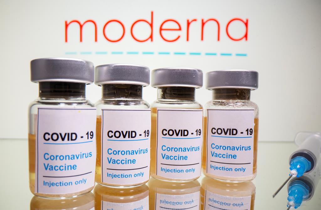 Vacina da farmacêutica Moderna apresentou eficácia de 94,5% no primeiro ensaio clínico. Foto: Dado Ruvic/Reuters