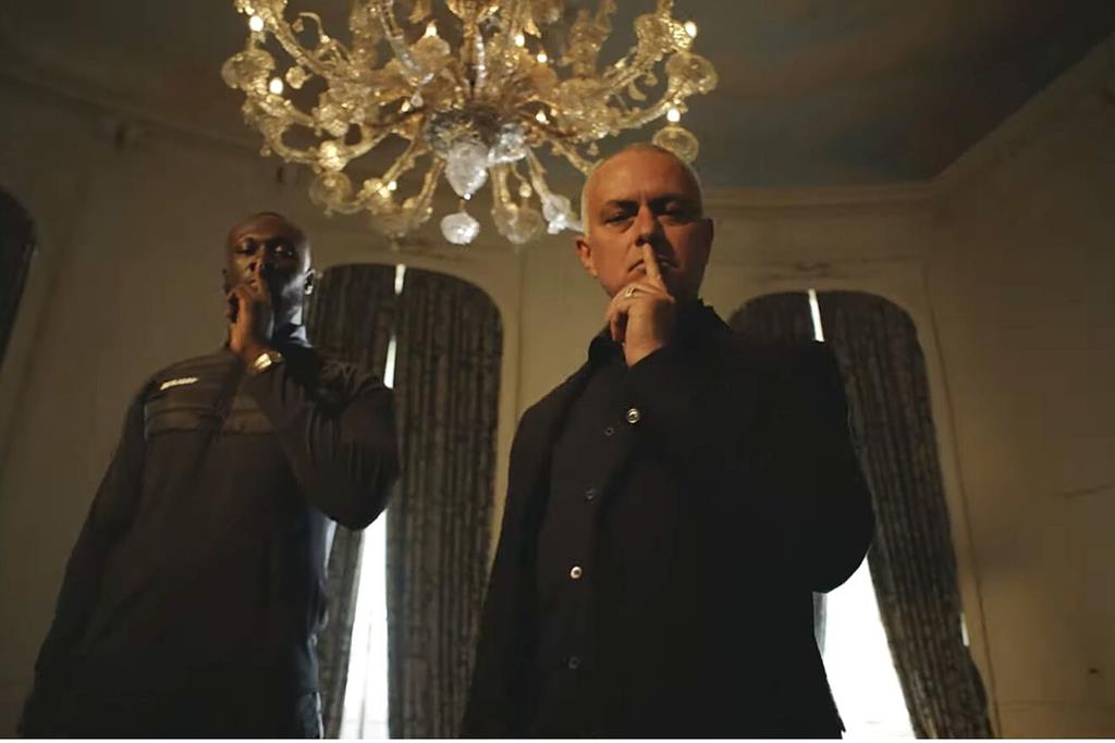 José Mourinho brilha em videoclip do rapper Stormzy