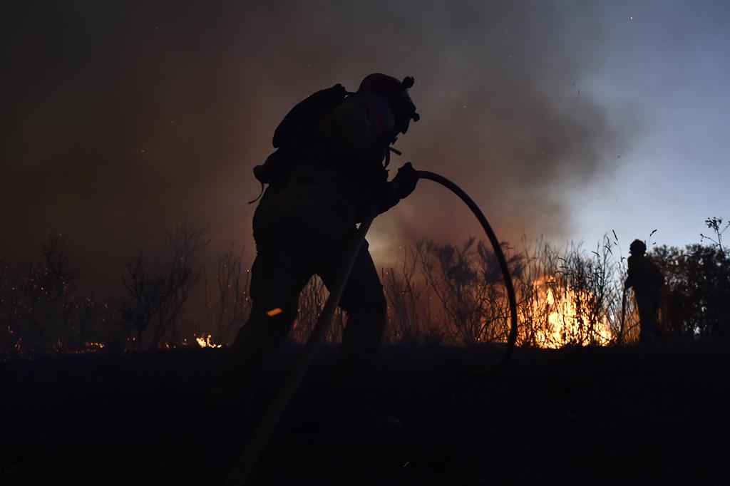 incêndio na Serra da Estrela Foto: Nuno André Ferreira/Lusa
