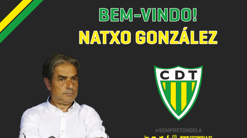 Natxo González é o novo treinador do Tondela. Foto: CD Tondela