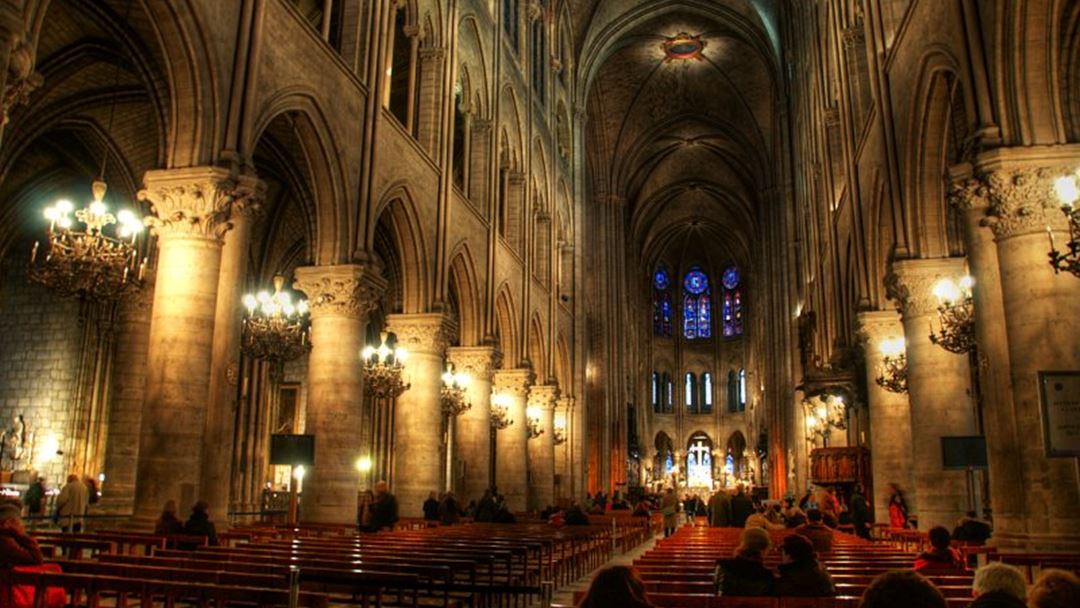 O interior da famosa catedral. Foto: DR.