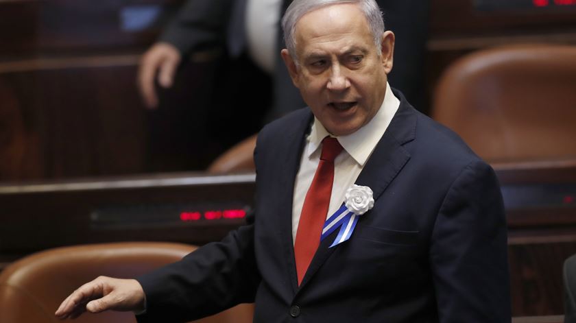 O primeiro-ministro israelita Benjamin Netanyahu. Foto: EPA/Atef Safadi