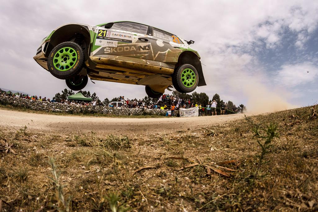 Nikolay Gryazin venceu o Rally2 na Sardenha Foto: Nikos Katikis/DPPI/Panoramic