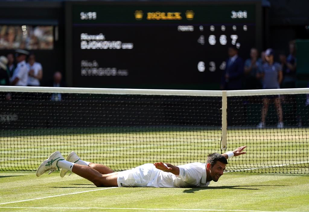 Djokovic venceu o sétimo título da carreira em Wimbledon Foto: Zac Goodwin/PA Images via Reuters Connect
