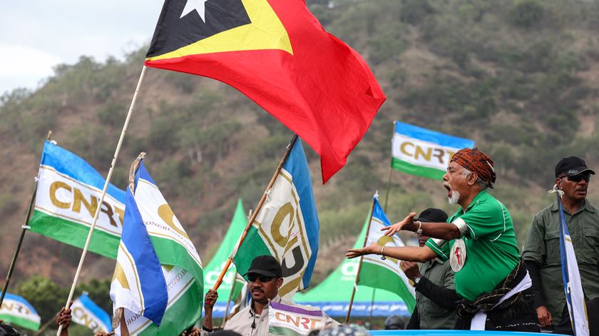 Campanha em Timor decorreu sem problemas. Foto: Nuno Veiga/EPA