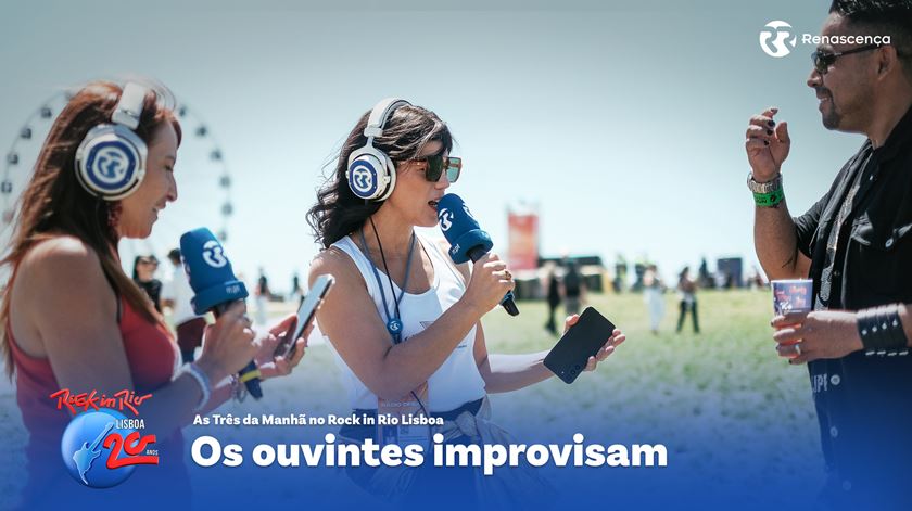 Os ouvintes Improvisam - As Três da Manhã no Rock in Rio Lisboa