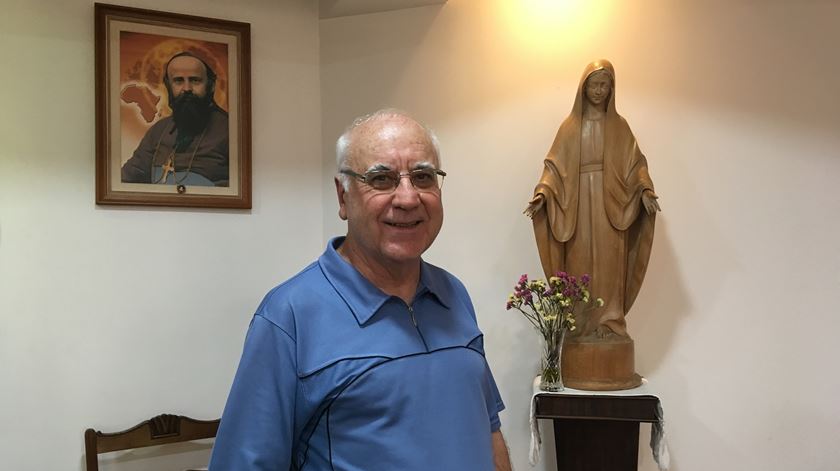 Padre Joaquim Fonseca, ex-provincial dos combonianos, missionário no Brasil. Foto: Ângela Roque/RR