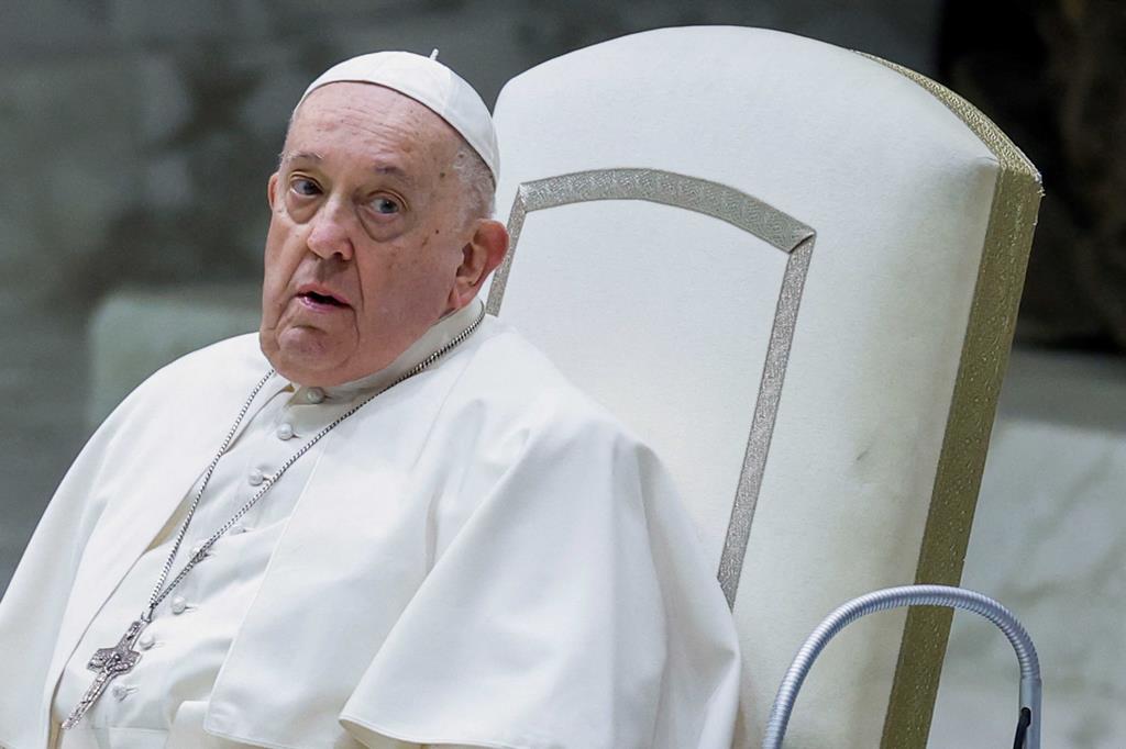 Papa Francisco audiência geral 29 NOV 2023 Foto: Remo Casilli/Reuters