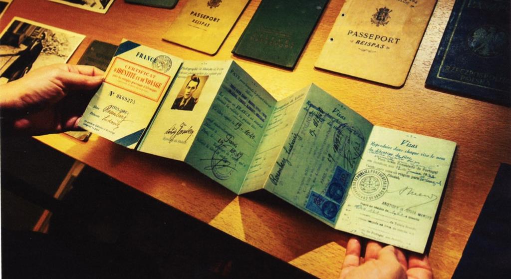 Passaportes de pessoas que o cônsol salvou. Foto: Sousa Mendes Foundation