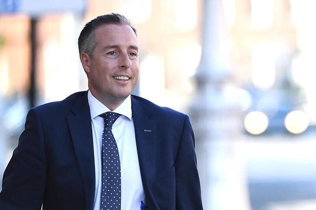 Paul Givan está no cargo desde junho de 2021. Foto: Clodagh Kilcoyne/Reuters