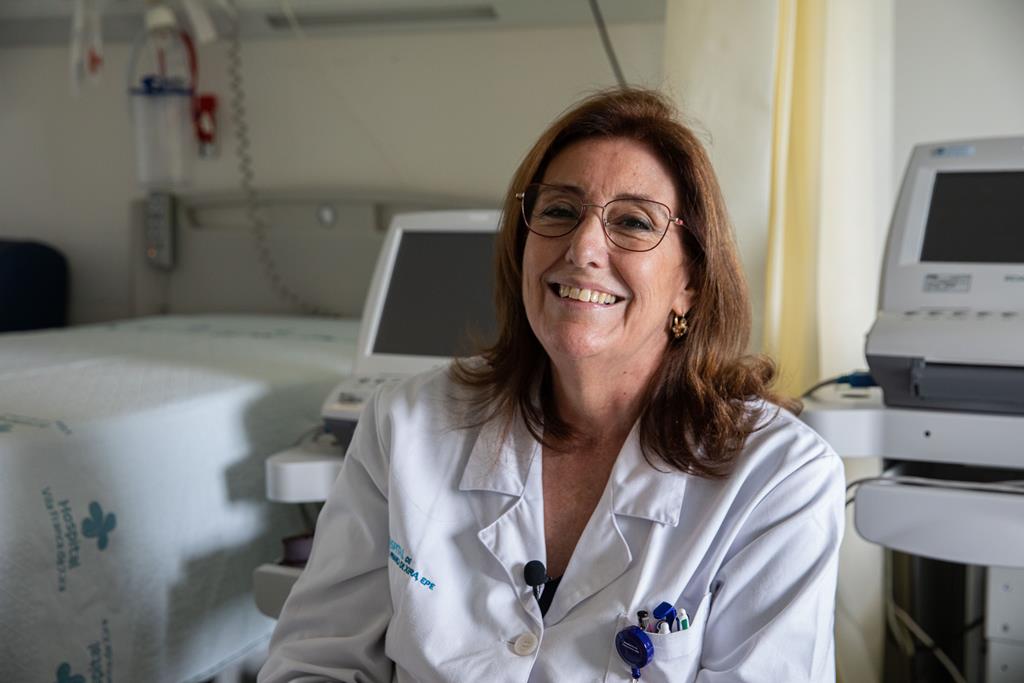 Paula Tapadinhas, diretora do serviço de obstetrícia e ginecologia do Hospital de Vila Franca de Xira. Foto: Maria Costa Lopes/RR