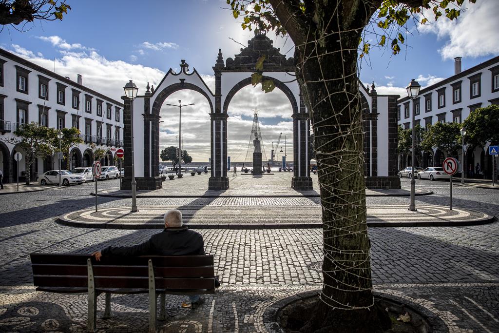 Ponta Delgada, portas da cidade. Foto: Eduardo Costa/Lusa