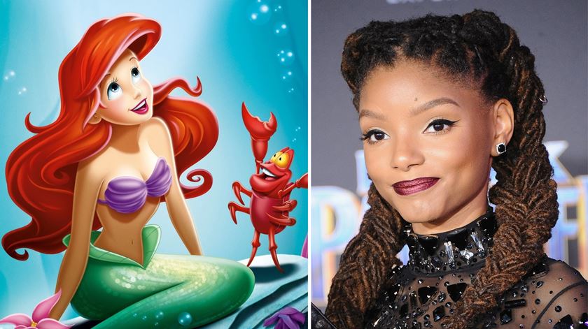 Halle Bailey foi a atriz escolhida pela Disney para representar Ariel na versão live-action de "A Pequena Sereia"