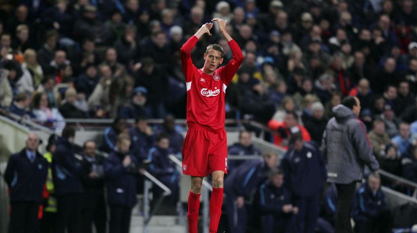 Crouch esteve três épocas no Liverpool. Foto: Michael Regan/Action Images/Reuters