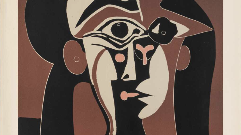 Quadro de Pablo Picasso (Jaqueline au chapeau noir). Foto: Sotheby