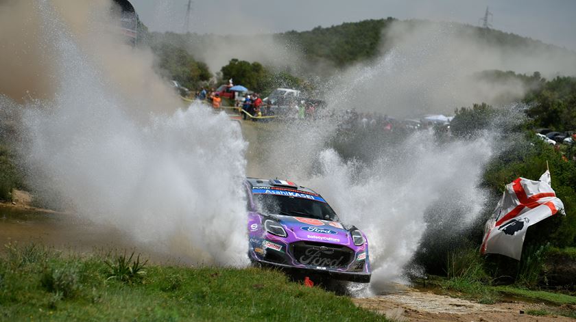 Loubet foi quarto classificado, a sua melhor classificação de sempre no WRC Foto: IPA/Sipa USA via Reuters Connect
