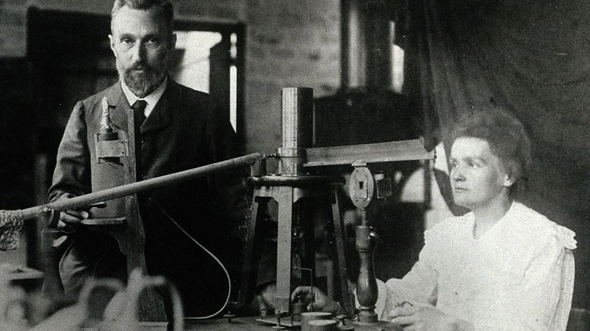 Pierre e Marie Curie, um dos seis casais que já venceram o Prémio Nobel. Foto: DR