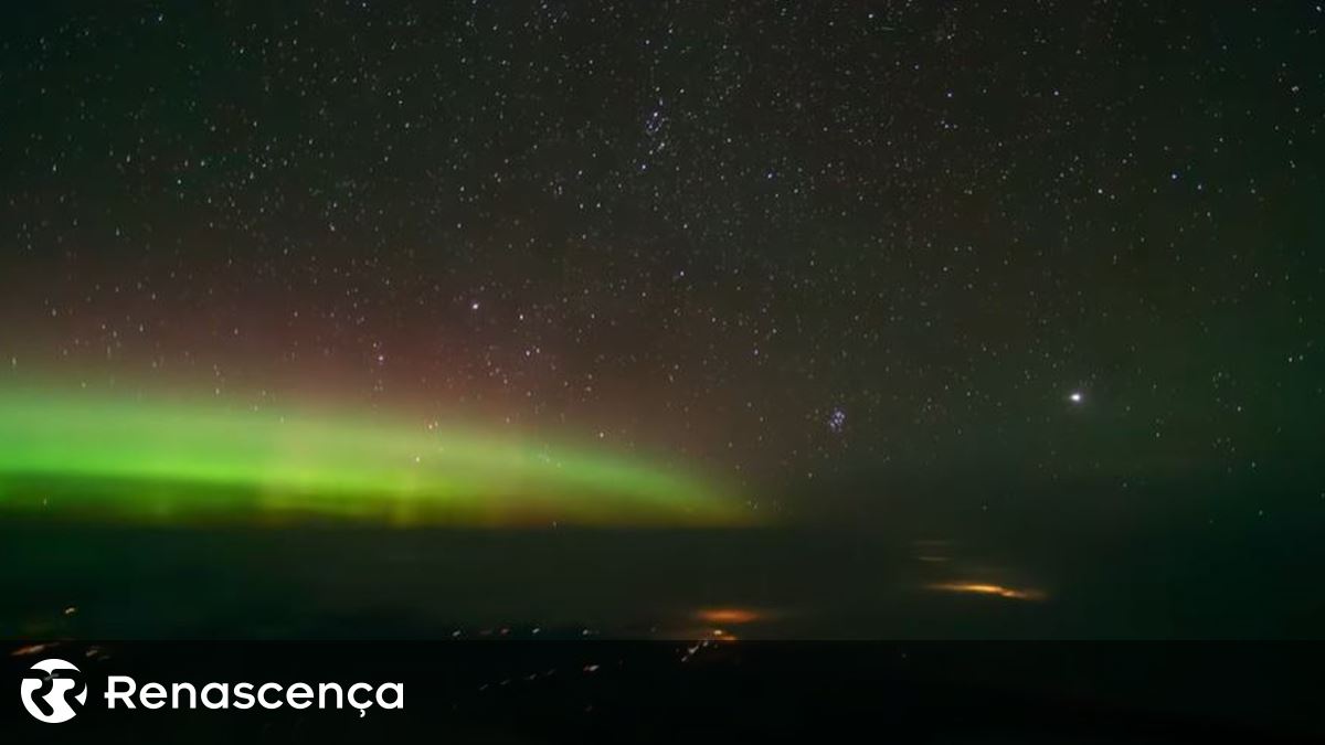 Pilotos da TAP filmam aurora boreal em voo até Lisboa - Renascença