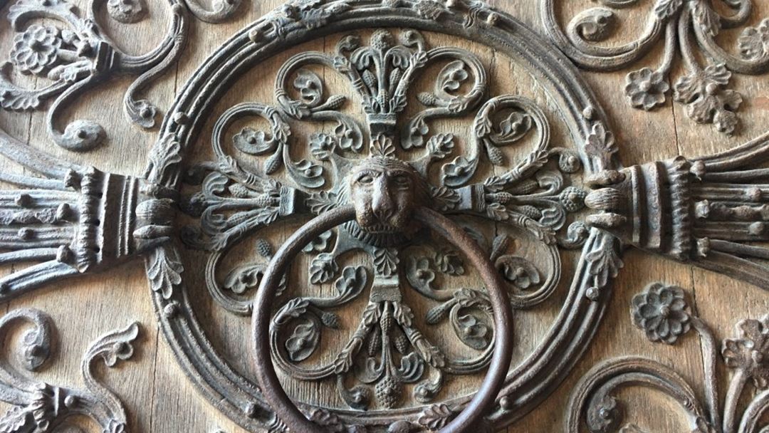 Porta do Diabo, na Notre Dame. Foto  DR.