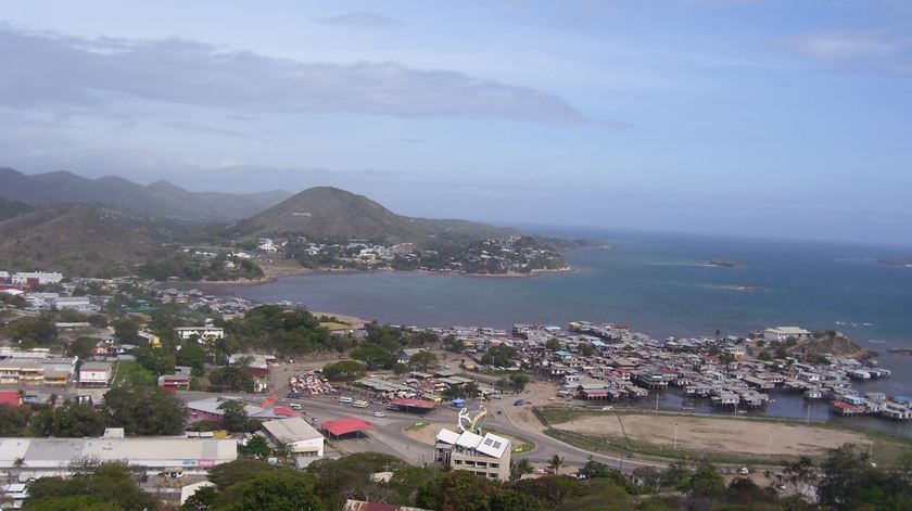 Port Moresby, capital da Papua Nova Guiné. Foto: Wikipedia