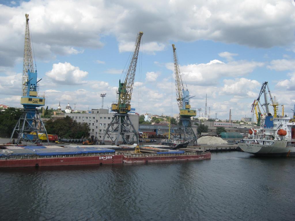 Porto de Kherson. Foto: Wikipedia