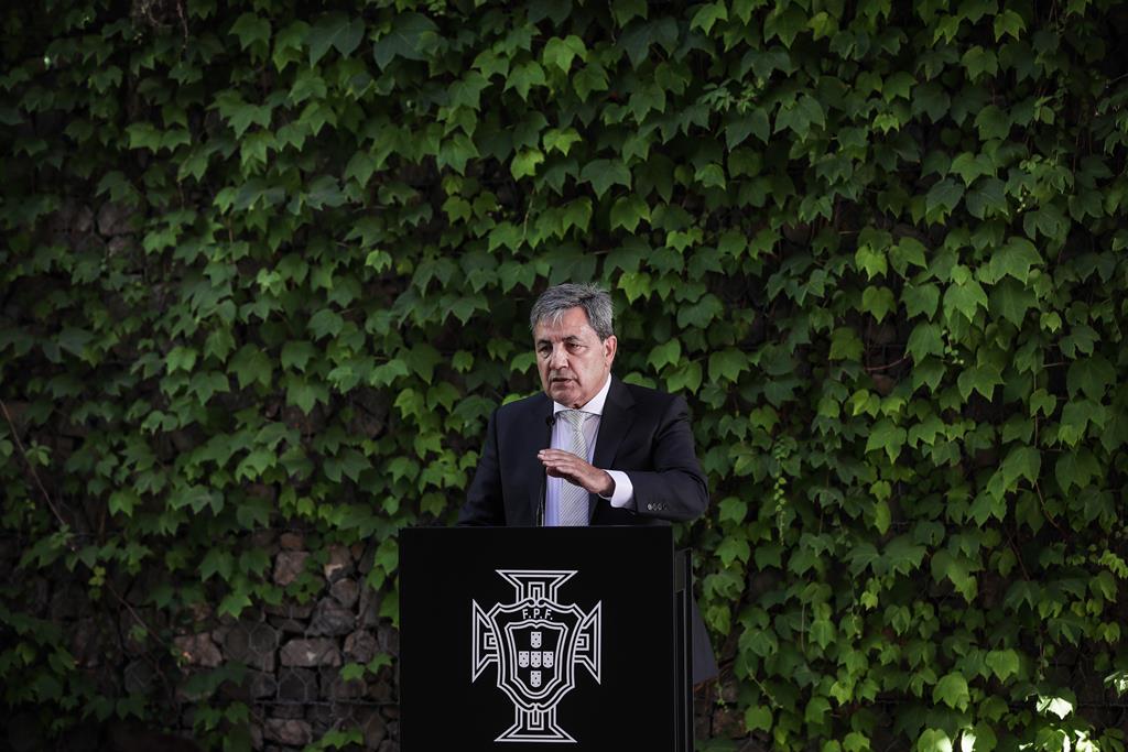 Fernando Gomes é o presidente da FPF. Foto: Mário Cruz/Lusa