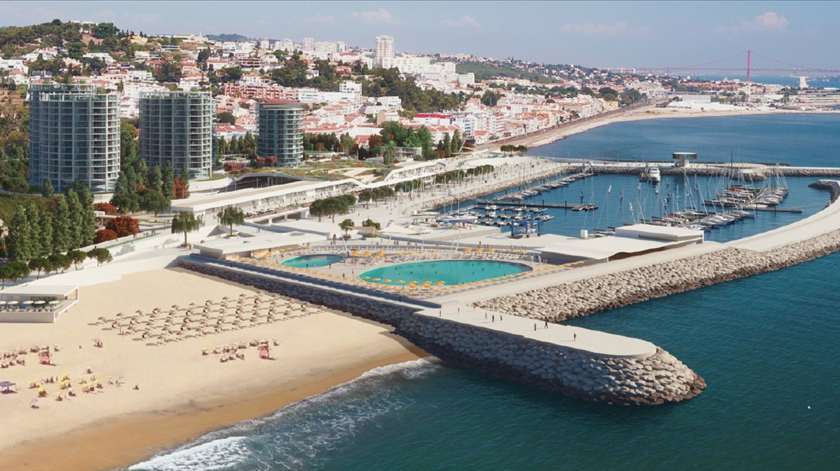 Projeto Porto Cruz. Foto: Site CM Oeiras