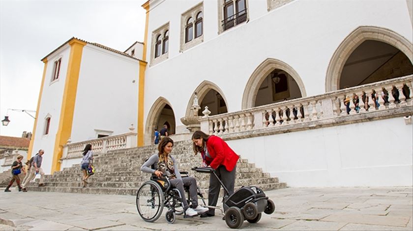 Turismo acessível no Palácio Nacional de Sintra. Foto: Luís Duarte/Monte da Lua