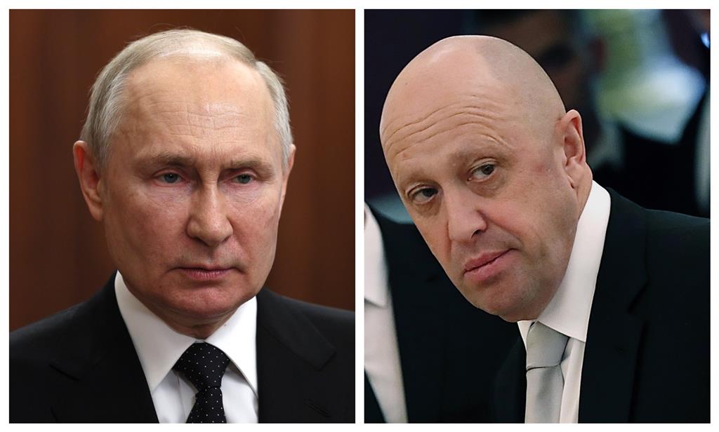 Putin e Prigozhin Fotos: EPA