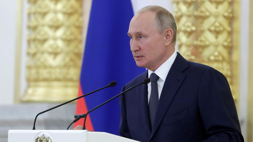 Vladimir Putin já ordenou o aumento do fornecimento de gás à Europa. Foto: Michail Klimentyev/Kremlin/EPA
