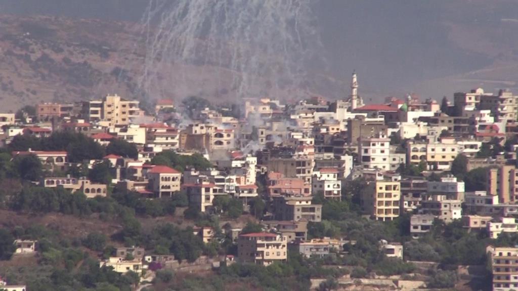 As imagens do ataque de Israel em Beirute