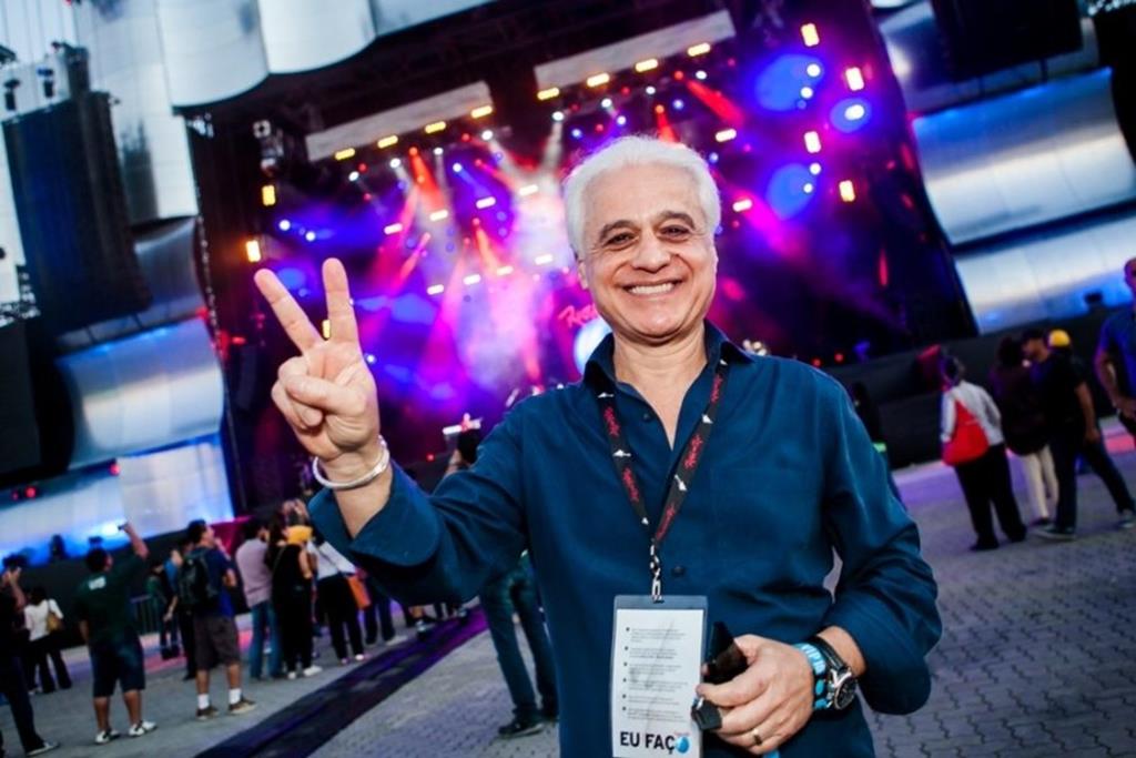 Roberto Medina fundador e criador do Rock in Rio Foto: DR
