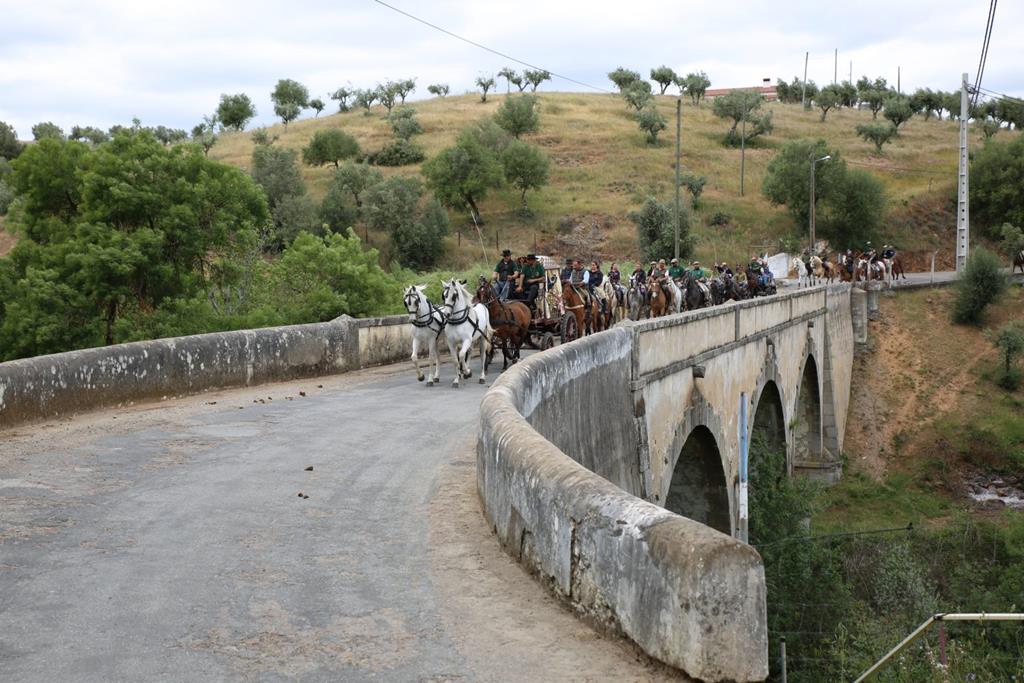 Da Moita a Viana do Alentejo, os romeiros vão percorrer 150 quilómetros. Foto: Organização da Romaria