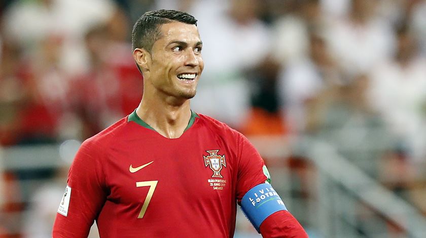 Cristiano Ronaldo está de volta e na mira dos ucranianos. Foto: EPA