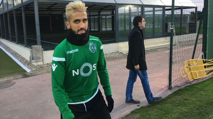 Rúben Ribeiro revelou que tem novo clube. Foto: Sporting.