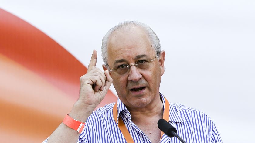 Rui Rio, durante o discurso na Festa do Pontal. Foto: Luis Forra/Lusa