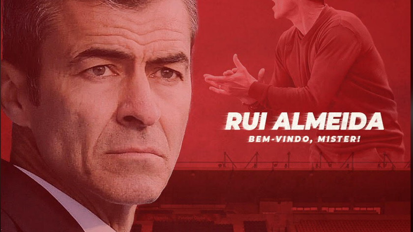 Rui Almeida é o novo treinador do Gil Vicente. Foto: Gil Vicente