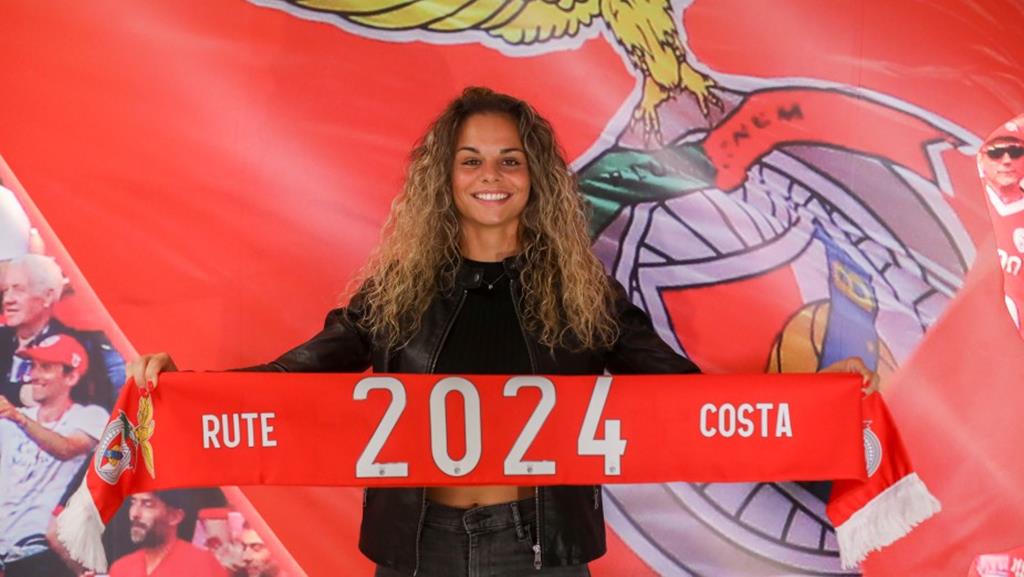 Rute Costa, Benfica. Futebol feminino. Foto: SLB