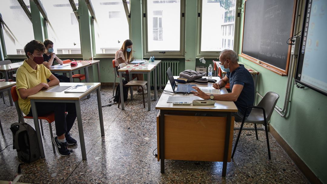O regresso às aulas em Portugal é já na próxima semana. Foto: Matteo Corner/EPA
