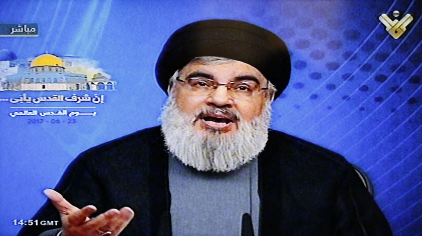 Sayyed Hassan Nasrallah, líder do Hezbollah. Foto: EPA